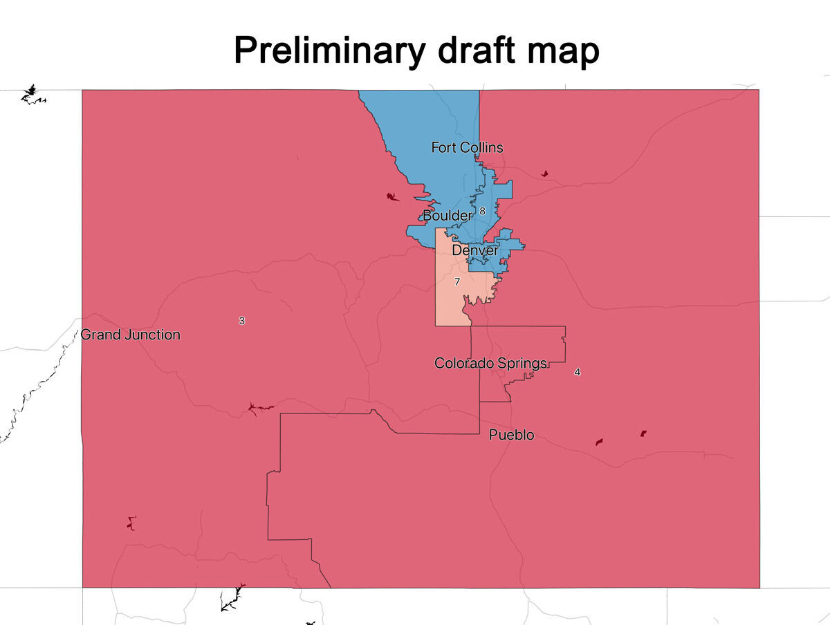 Preliminary draft map